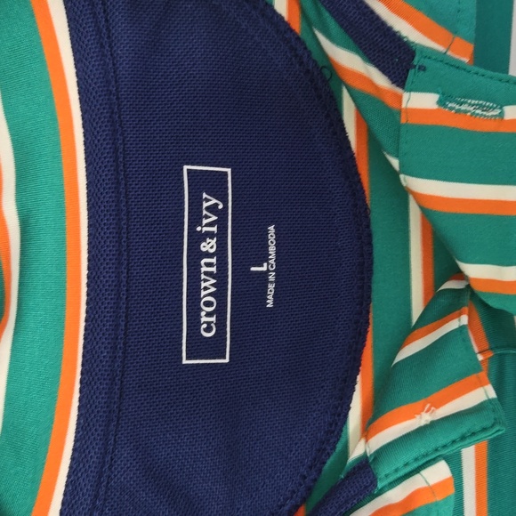 Crown & Ivy short sleeve polo shirt - Picture 5 of 8